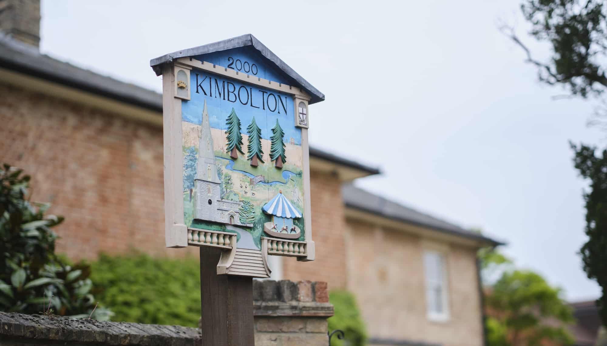 Kimbolton village sign